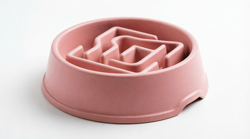 Pawpellea anti-gulp puzzle dog bowl designed for slower eating