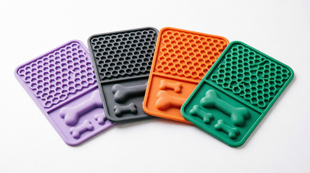 Pawpellea dog lick mat for keeping pets distracted during bath time