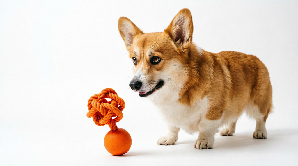 Pawpellea interactive rechargeable pet ball toy with rope
