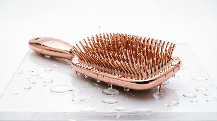 Pawpellea pet grooming brush for dogs and cats with deshedding comb