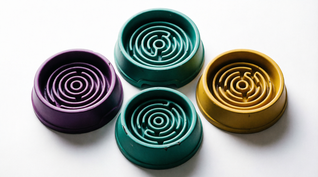 Pawpellea slow feeder bowl for small and medium dogs to encourage mindful eating